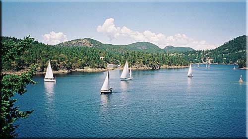 Garden Bay Retreat, Pender Harbour accommodation, BC, Canada